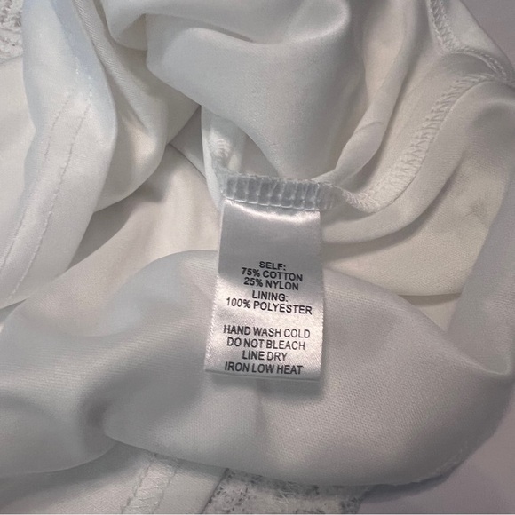 Lulus White Lace Shift Dress Large NWT Bridal Shower Engagement Party - Picture 9 of 9